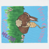 Couverture Polaire Cottontail (Devant (Horizontal))
