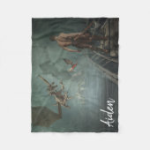 Couverture Polaire Couche de dragon (Devant)