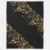 Couverture Polaire couche d'étoiles tombante (Devant)