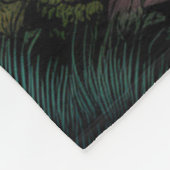 Couverture Polaire Coucher de soleil sur la forêt vibrante de pins de (Coin)