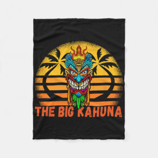 Couverture Polaire Coucher de soleil Vintage rétro Big Kahuna Masque