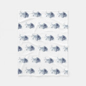 Couverture Polaire Couette confortable pour bébé Octopus (Devant)