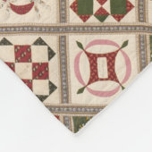 Couverture Polaire Couette d'amitié en couleurs muettes (Coin)