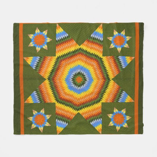 Couverture Polaire Couette Lone Star (Devant (Horizontal))