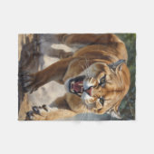 Couverture Polaire Cougar (Devant (Horizontal))