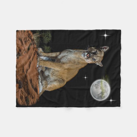 Couverture Polaire Cougar (Devant (Horizontal))