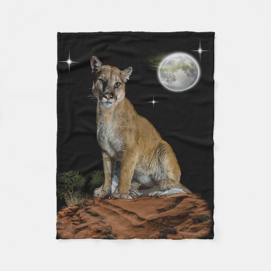 Couverture Polaire Cougar (Devant)