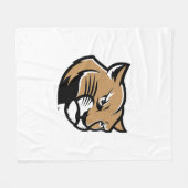 Couverture Polaire Cougars de SIUE (Devant (Horizontal))
