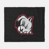 Couverture Polaire Cougars de SIUE (Devant (Horizontal))