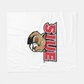 Couverture Polaire Cougars de SIUE (Devant (Horizontal))