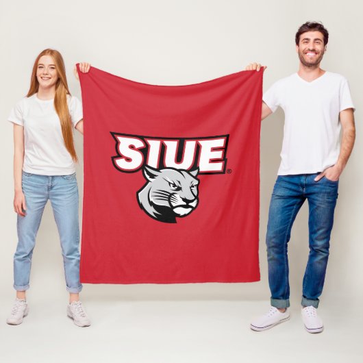 Couverture Polaire Cougars de SIUE (En situation)