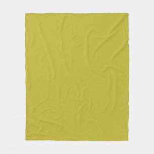 Couverture Polaire Couleur Chartreuse Vert Jaunâtre Design Minimalist