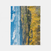 Couverture Polaire Couleur d'automne en haut plat | Forêt nationale d (Devant)