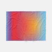 Couverture Polaire Couleur de fusion -1 (Devant (Horizontal))