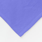Couverture Polaire Couleur de l'instruction periwinkle en gras (Coin)