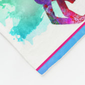 COUVERTURE POLAIRE COULEUR D'EAU GYMNASTIQUE (Coin)