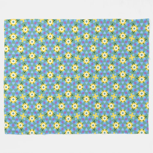 Couverture Polaire Couleur mignonne (Devant (Horizontal))