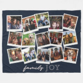 Couverture Polaire Couleur personnalisée de la collection de cadres p (Devant (Horizontal))