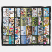 Couverture Polaire Couleur personnalisée simple 32 Rectangle (Devant (Horizontal))