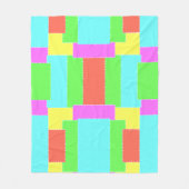 Couverture Polaire Couleur pointillée (Devant)