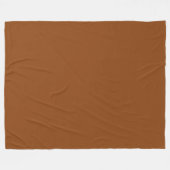 Couverture Polaire Couleur solide : Brown (Devant (Horizontal))