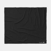 Couverture Polaire Couleur solide personnalisée (Devant (Horizontal))