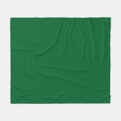 Couverture Polaire Couleur solide : vert forêt (Devant (Horizontal))
