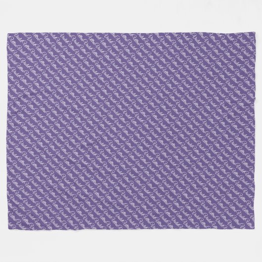 Couverture Polaire Couleur Ultra violet 2018 (Devant (Horizontal))