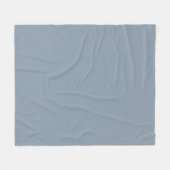 Couverture Polaire Couleur uni bleu foncé (Devant (Horizontal))
