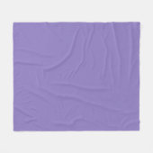 Couverture Polaire Couleur uni bleu moyen violet (Devant (Horizontal))