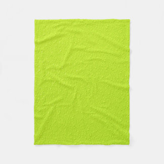 Couverture Polaire Couleurs à la mode au néon lumineuses de vert de