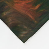 Couverture Polaire Couleurs Abstraites | Coucher de soleil de Saïgon (Coin)