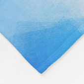 Couverture Polaire Couleurs arc-en-ciel rose bleu violet vert jaune (Coin)