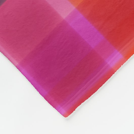 Couverture Polaire Couleurs d'automne (Coin)