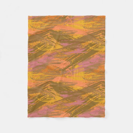 Couverture Polaire Couleurs d'automne (Devant)