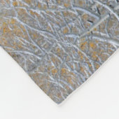 Couverture Polaire Couleurs d'automne des Aspens et du col de la neig (Coin)