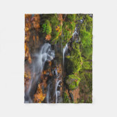 Couverture Polaire Couleurs d'automne le long des chutes de Starvatio (Devant)