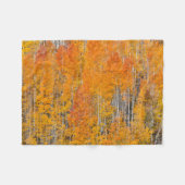 Couverture Polaire Couleurs d'automne sur Aspen Groves (Devant (Horizontal))