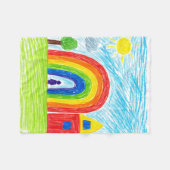 Couverture Polaire Couleurs de Joie (Devant (Horizontal))