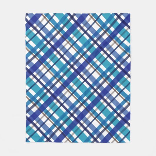 Couverture Polaire Couleurs de Noël utilisées (Devant)