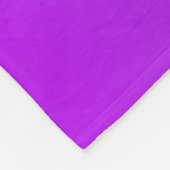 Couverture Polaire Couleurs dégradées violet (Coin)