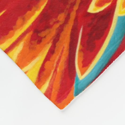 Couverture Polaire Couleurs éclatées I (Coin)