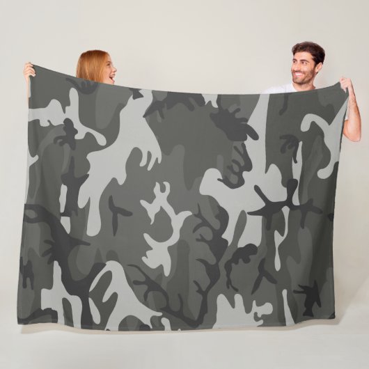 Couverture Polaire Couleurs militaires (En situation)