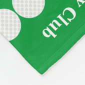 Couverture Polaire Country Club Golf Panier Fleece Blanket (Coin)