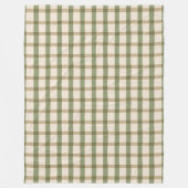 Couverture Polaire Country Cottage Plaid (Devant)