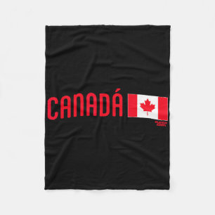 Couverture Polaire Coupe du Monde des supporters de football Canada 2