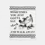 COUVERTURE POLAIRE "COUPE-LE !" (Devant)