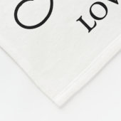 Couverture Polaire Coupe photo moderne Happy First Mothers Day (Coin)