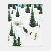 Couverture Polaire Couper l'arbre (Devant)