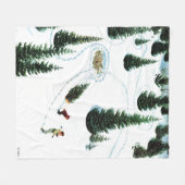 Couverture Polaire Couper l'arbre (Devant (Horizontal))